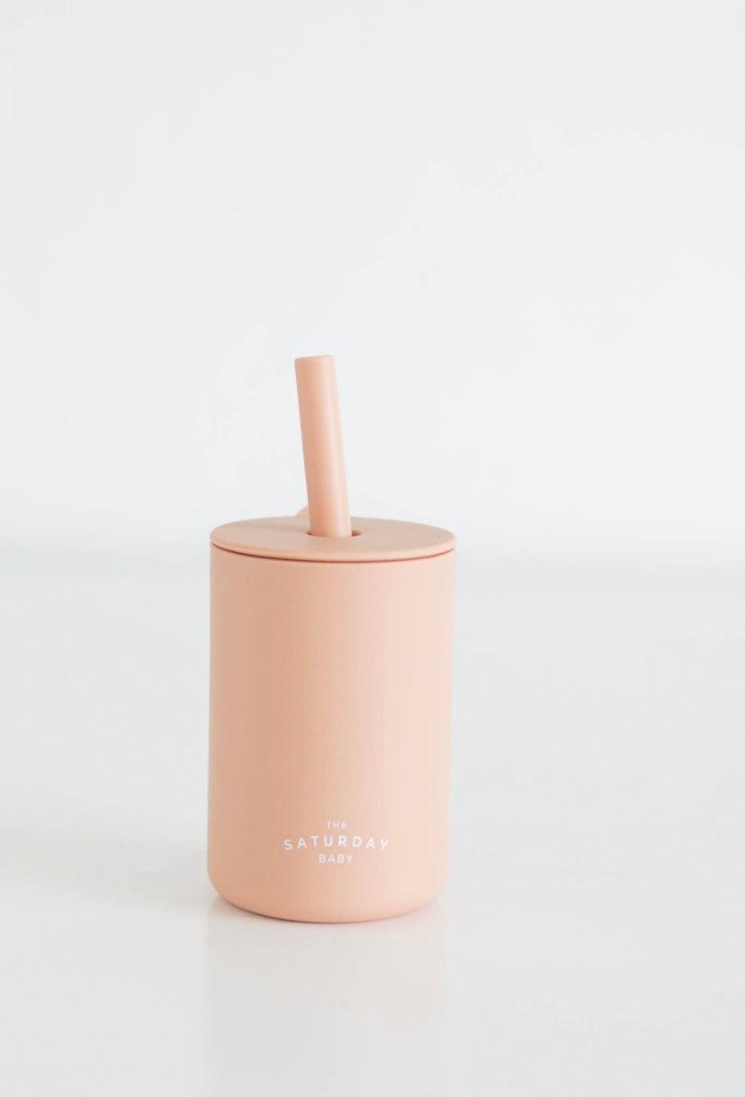 Silicone Tall Straw Cup