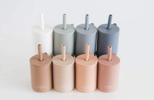 Silicone Tall Straw Cup