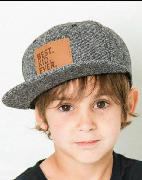 Tweed BEST KID EVER Snapback Hat