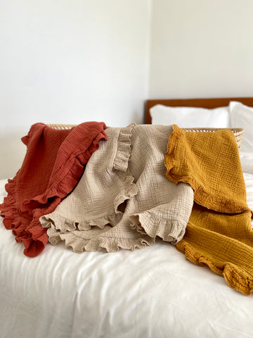 Ruffle Blanket